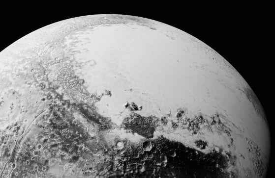Резултат с изображение за „първите снимки на Плутон,“