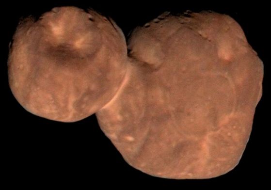 Арокот, видян от мисията New Horizons.