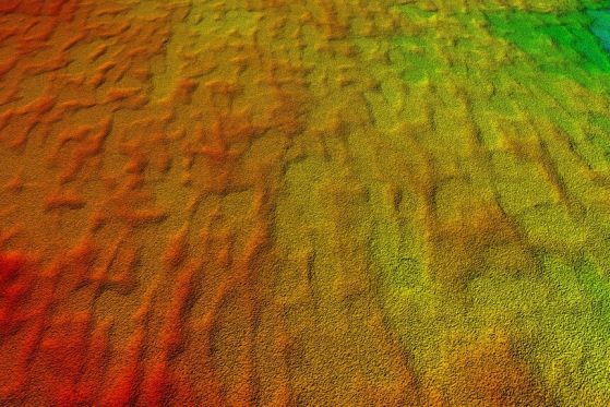 Сателитни изображения на реликтови пясъчни дюни