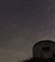 Метеорният поток Геминиди,- най-атрактивния през земния сезон,  достигна своя максимум на 14 декември.  <br>Снимка : Астрономическа обсерватория на Софийския Университет