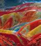 Тези разноцветни планини са пръснати в китайския Национален геоложки парк Чжанье (Zhangye National Geopark) в провинция Гансу.

 <br>Снимка : Zhangye National Geopark